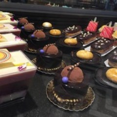 a tray of food on a table