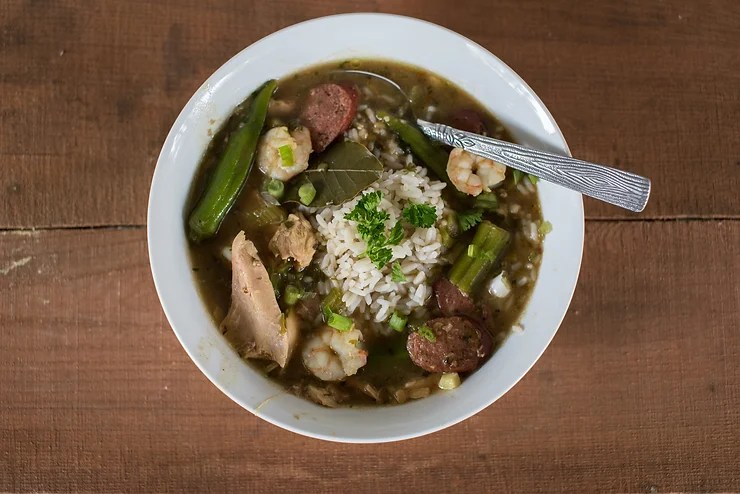 a bowl of food on a plate