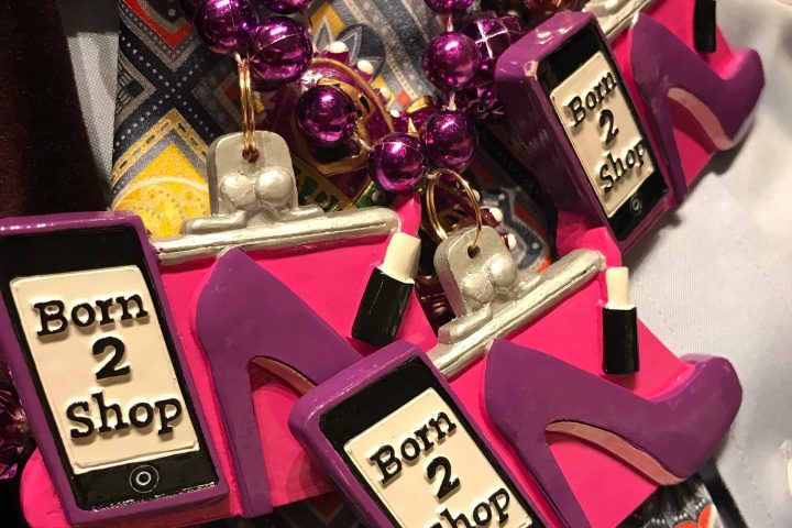 a bunch of items that are on display