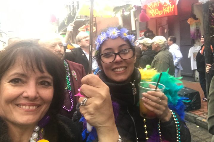 a group of people posing for the camera