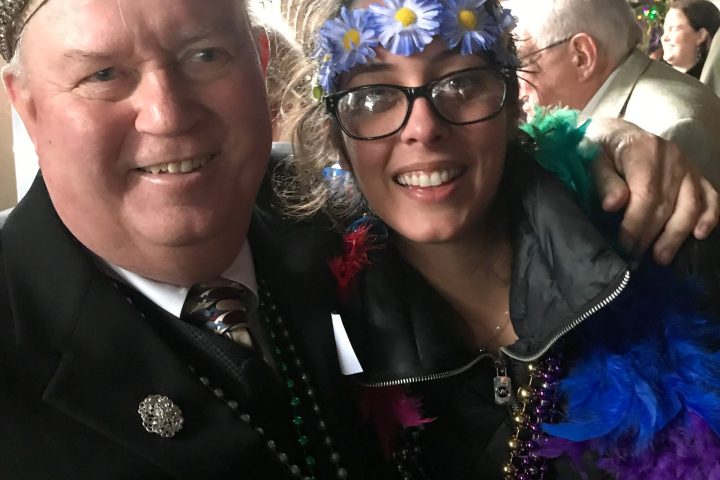 a group of people posing for the camera