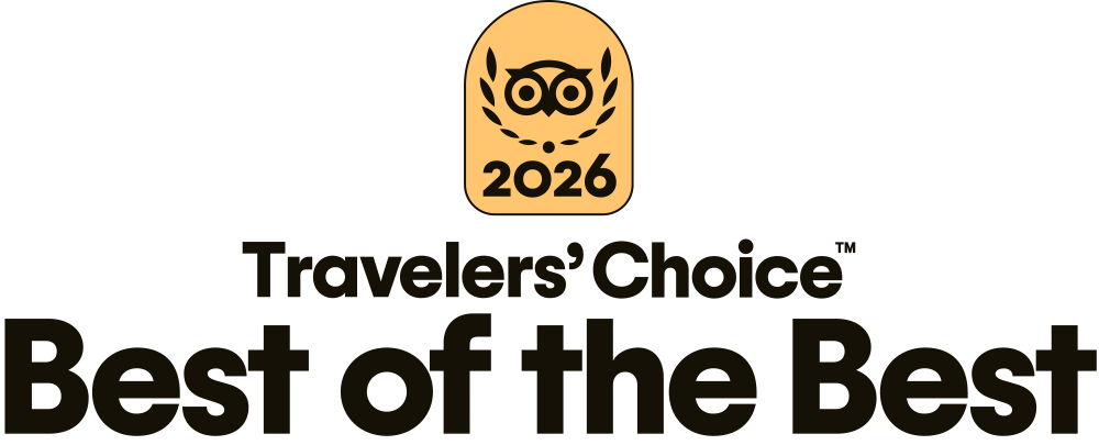 2026 Travelers' Choice Best of the Best logo.
